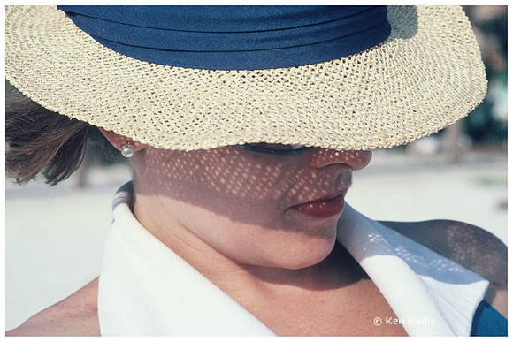 Espe in straw hat