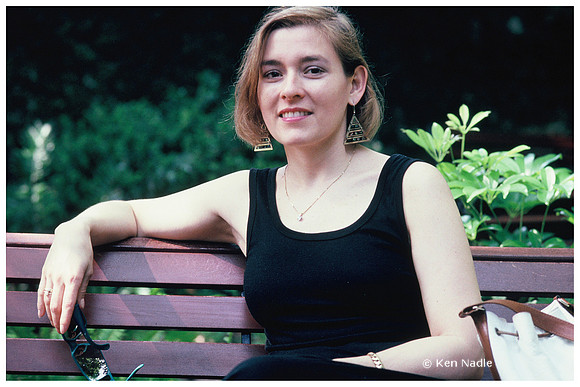 Espe on bench
