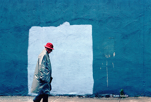 Man in red hat 16x24