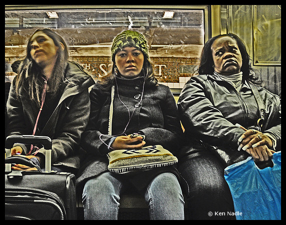Subway riders
