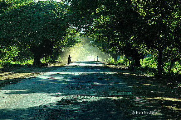 Road to Mombacho