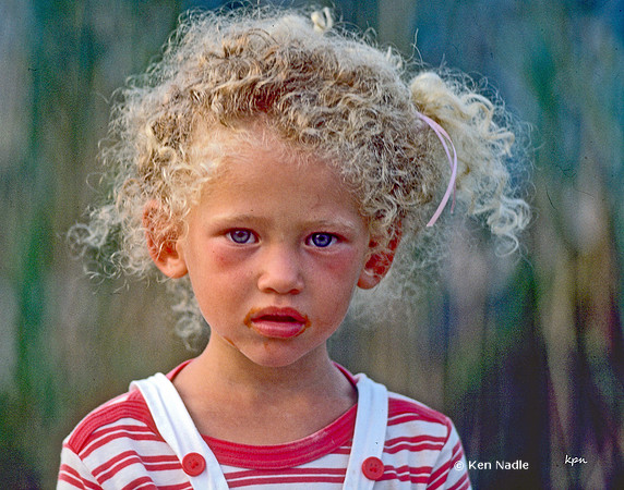 Girl on Fire Island