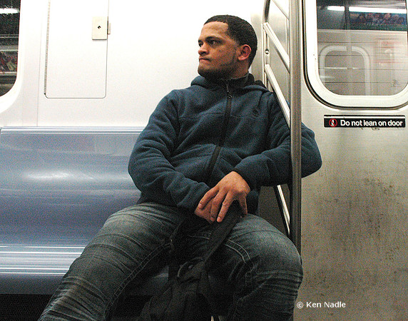 Subway rider